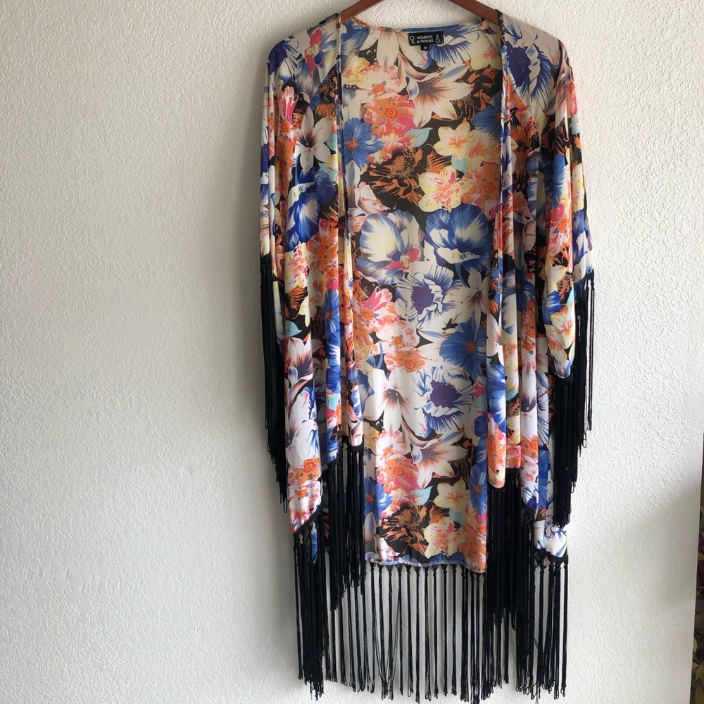 Floral kimono